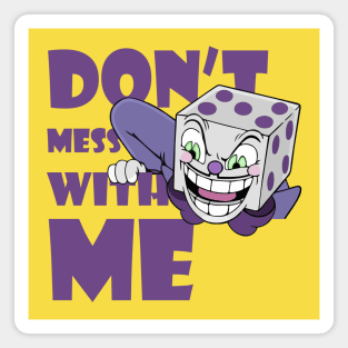 Mr. King Dice - Cuphead Magnet